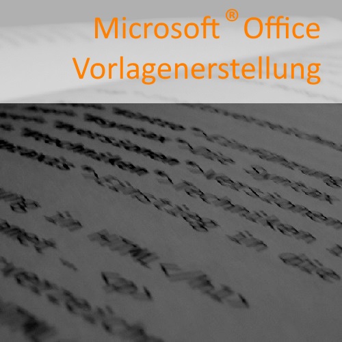 Microsoft Office Vorlagenerstellung